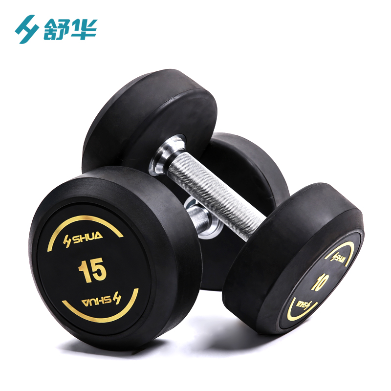 舒华(SHUA)17.5公斤哑铃R390-17.5KG【一对装】哑铃男女家用商用健身哑铃