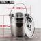 (有盖)特厚无磁不锈钢 32cm(15升装水27斤左右)|不锈钢水桶家用带盖手提储水桶特厚大容量酒店餐厅多用桶