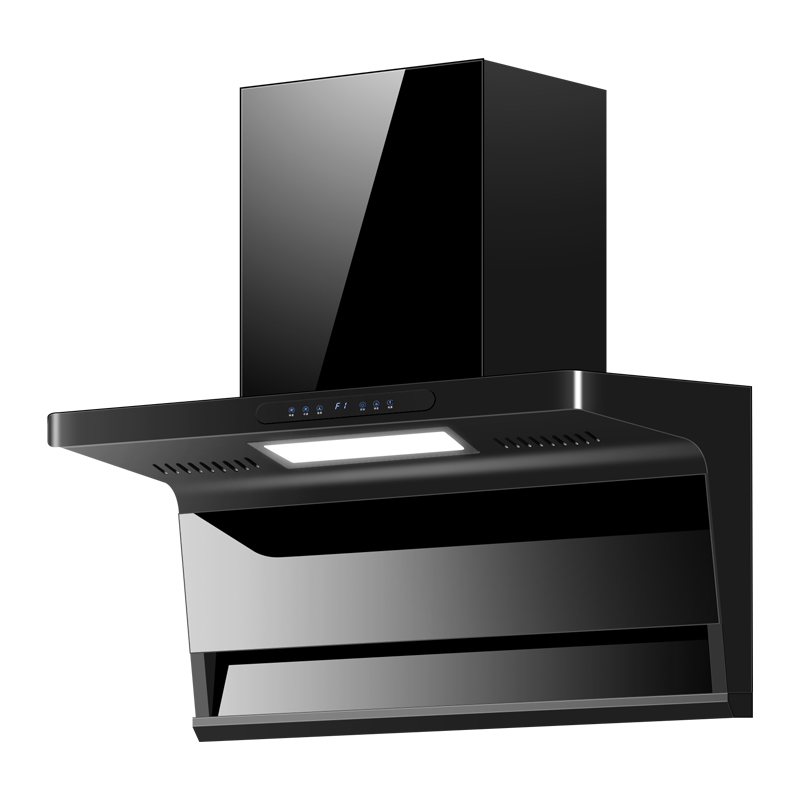 保五年]欢呼好太太[油电分离+变频电机]油烟机32m³大吸力顶侧双吸7字型油烟机厨房单机自动清洗抽油烟机单机B818-2高清大图