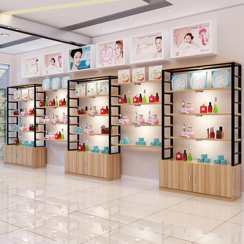 欧式展柜货柜货架展示架鞋店鞋架置物架化妆品产品柜精品展示柜