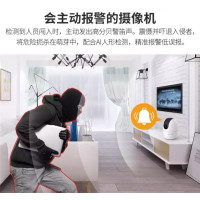 大华乐橙智能摄像头TP2 高清网络摄像机1080P 全景摄像头 家用无线红外夜视高清摄像头 手机实时查看 带32G内存