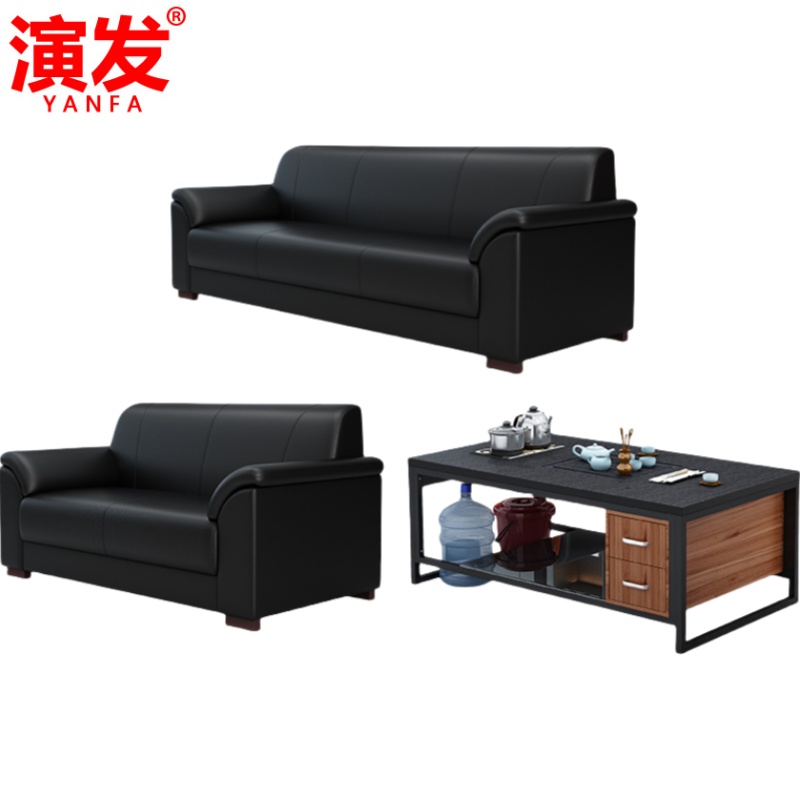 演发 黑色沙发高清大图