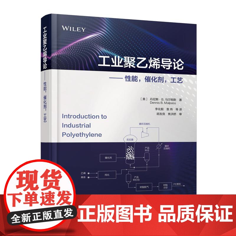 工业聚乙烯导论 乙烯聚合物简介 乙烯自由基聚合 各种催化剂及催化体系 工业聚乙烯工艺 聚乙烯产业下游 乙烯聚合物共聚物基高清大图