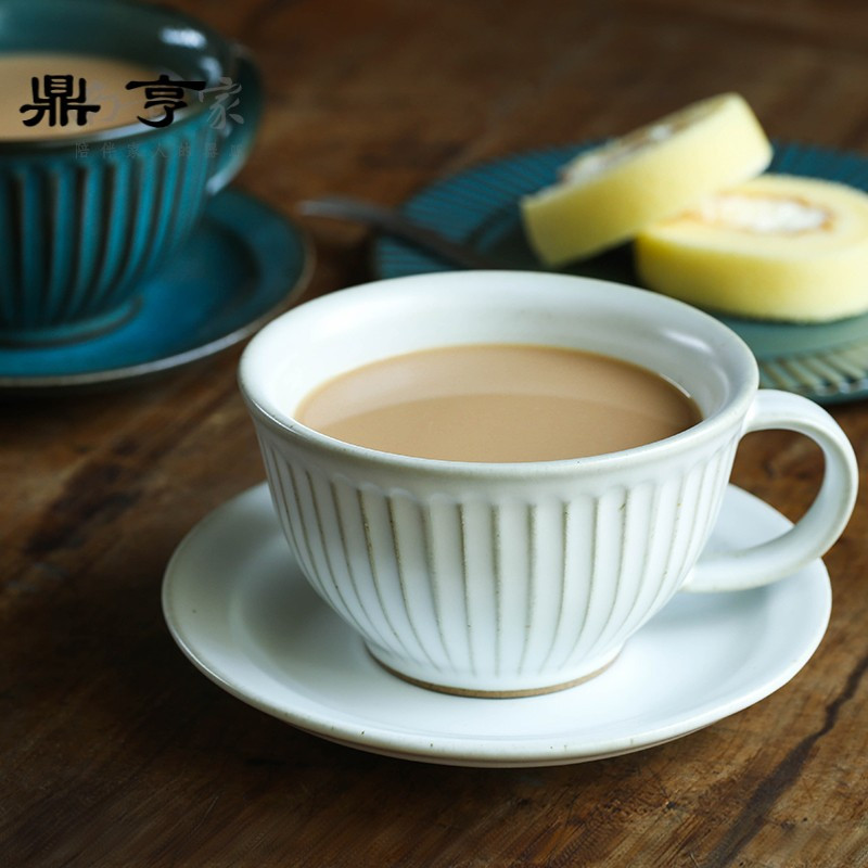 鼎亨艺术家咖啡杯一杯一碟 韩国陶作家金秀泫手工陶瓷作品 红茶杯