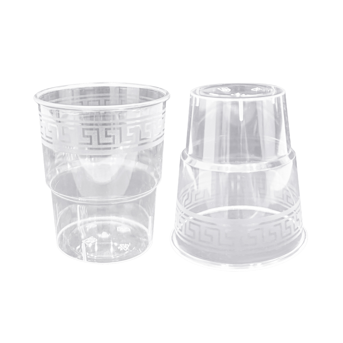 百名迖 一次性塑料航空杯 150ML(20只) 包高清大图