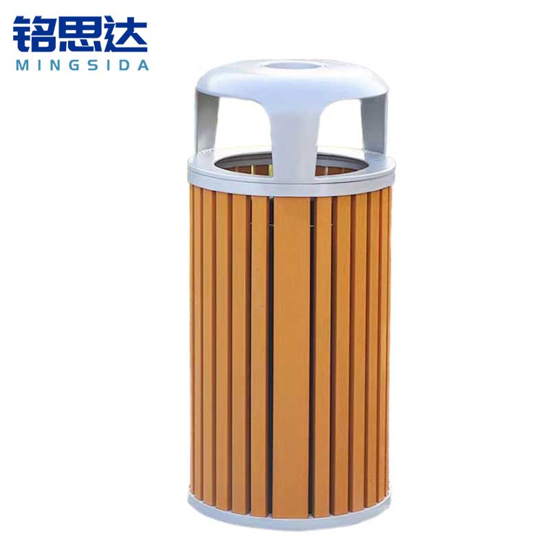 铭思达户外垃圾桶圆形个高清大图