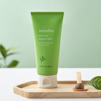 Innisfree 悦诗风吟 绿茶 亮颜修护 睡眠面膜 80ml/瓶 深层补水