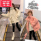 可莉允女童羽绒棉服2022新款冬装加厚外套洋气韩版十岁中大儿童棉衣棉袄