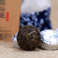 [买4送1同款]南国公主普洱小沱茶 茶叶 陈年普洱茶生茶 小沱茶75克 云南普尔茗茶 南國公主