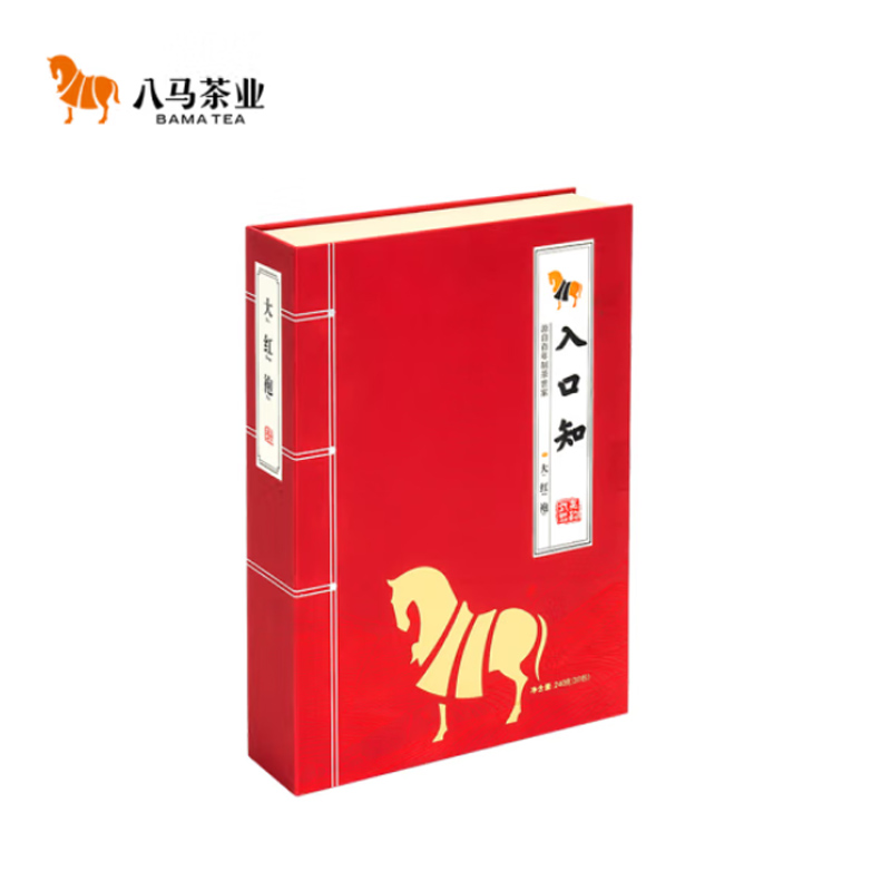 八马茶业 入口知系列大红袍-240克(30包)