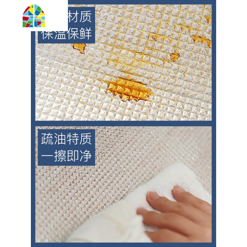 饭盒袋便当袋手提包带饭的大号铝箔加厚手拎袋子午餐便当包保温袋 FENGHOU 升级款-灰色大号