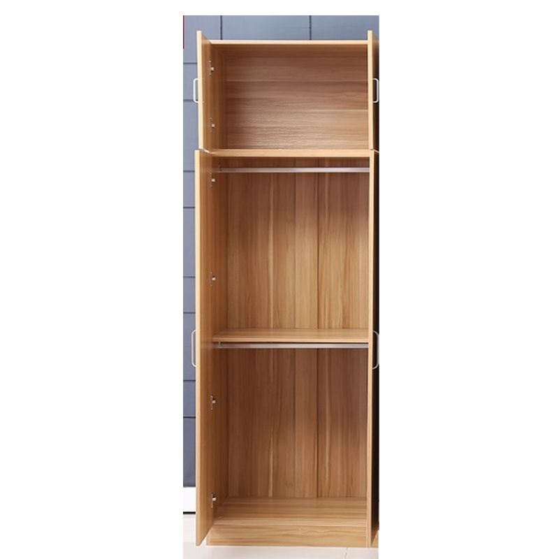 辉冠文仪 黑胡桃色 双开门木衣柜 900*600*2400mm(单位:组)
