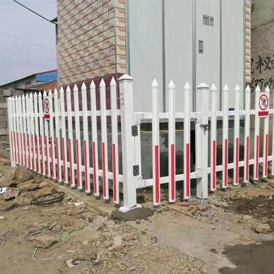 箱变护栏变压器护栏配电箱围栏PVC塑钢电力护栏机房变压器围栏