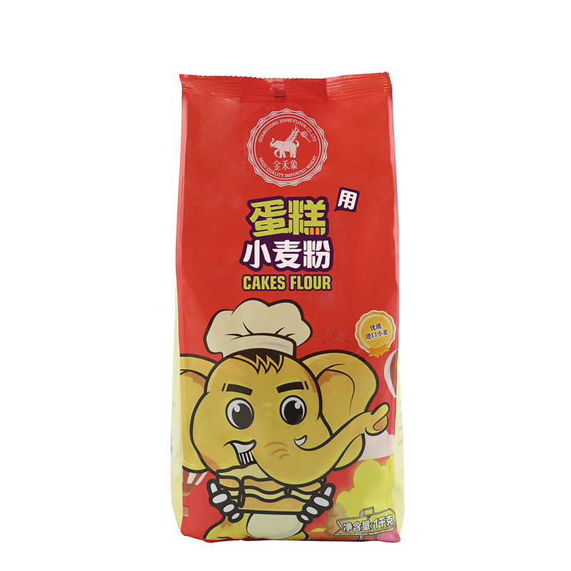 金禾象蛋糕用小麦粉 原装1kg 优质低筋小麦粉 家庭烘焙原料 蛋糕专用面粉