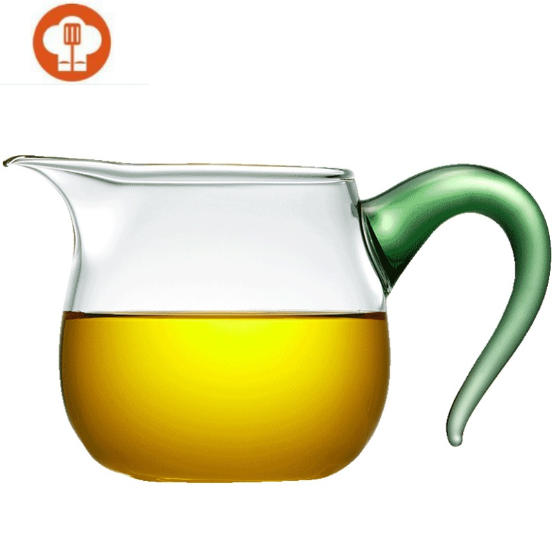 玻璃公道杯加厚耐热家用过滤功夫茶具配件日式茶滤茶器