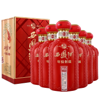 西凤酒 年份封藏藏品 52度 500ml*6瓶整箱装 凤香型白酒