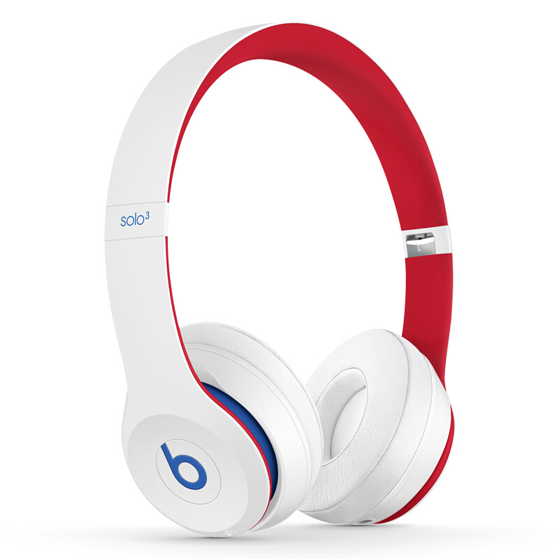 BEATS Solo3 Wireless 头戴式蓝牙耳机 学院白