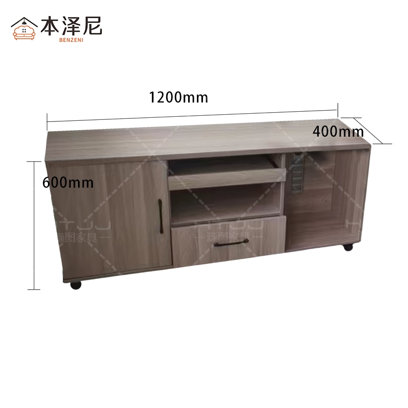 本泽尼 侧柜 HTZ-BC35 1200*400*600mm 个高清大图