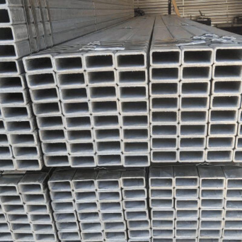 镀锌方管 防锈钢管 6米一根价60*120*3mm(3米一根发货)图片