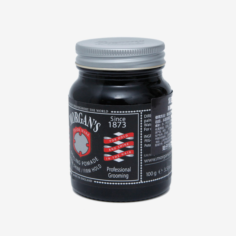 Morgan’s雅痞氏小黑瓶 亮泽塑型发蜡造型用品 100g