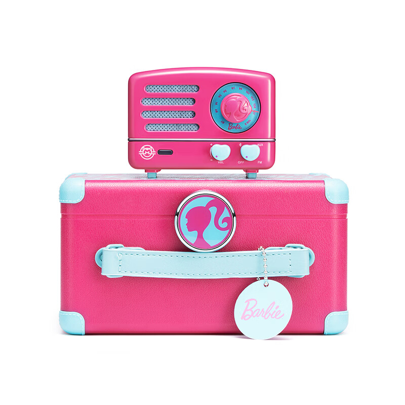 猫王收音机猫王音响猫王小王子OTR 欢唱版便携式蓝牙音箱K歌KTV音响麦克风复古小音响 [青松欢唱礼盒]高清大图