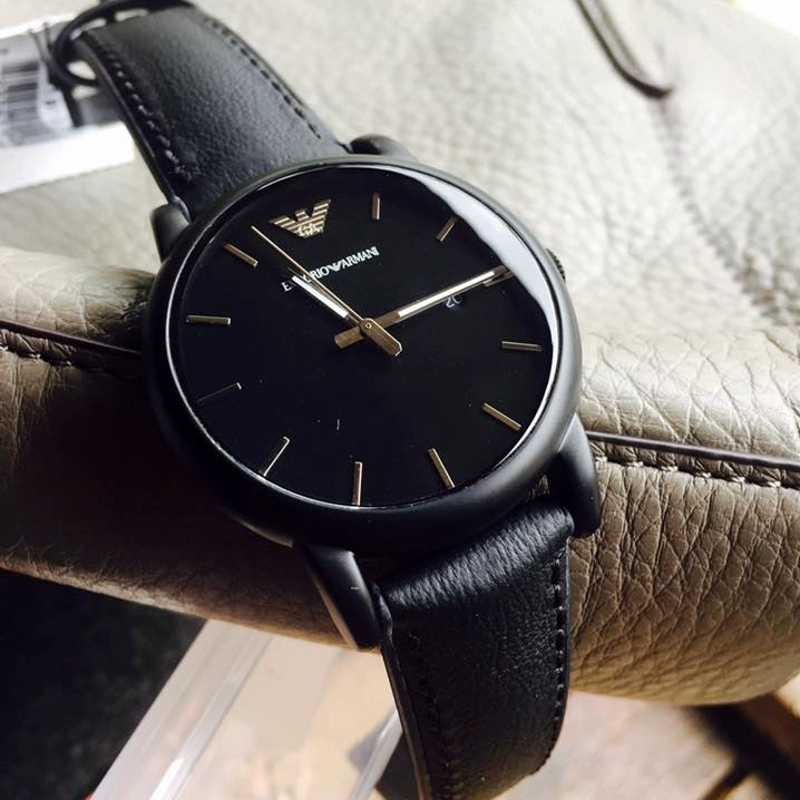 阿玛尼emporioarmani手表黑武士欧美石英男士腕表ar1973