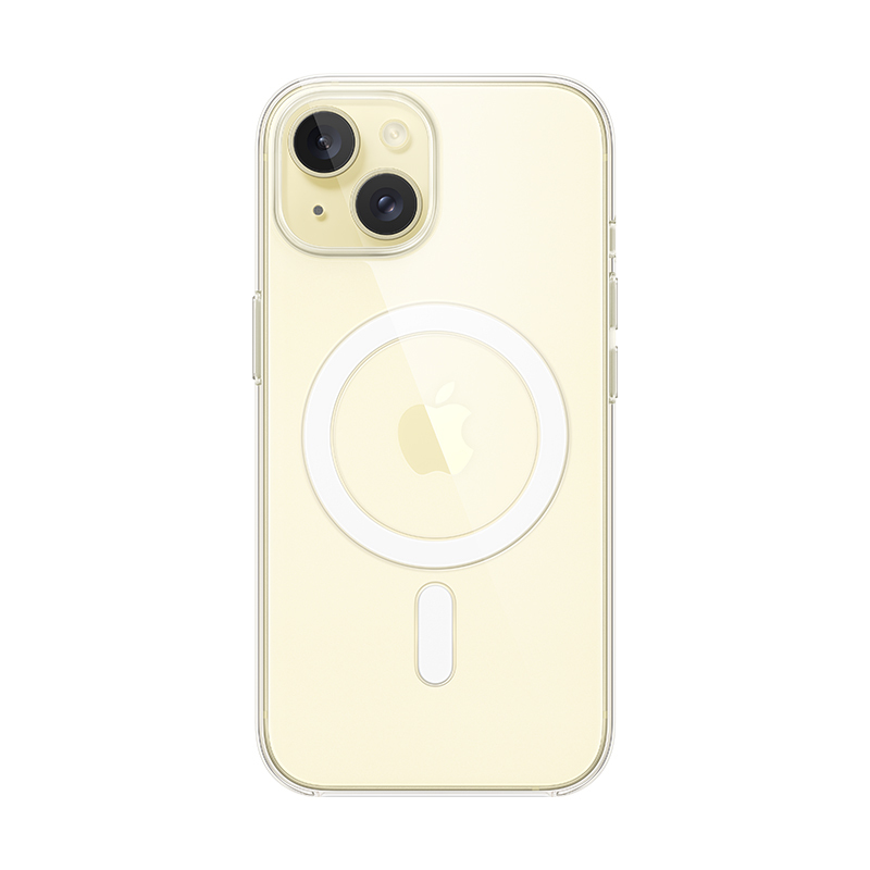 iPhone 15 专用 MagSafe 透明保护壳