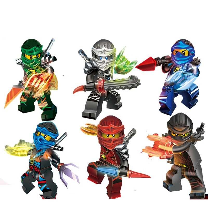 兼容 乐高幻影忍者人仔玩具拼装积木玩具6-7-8-10岁男孩子 时光之刃