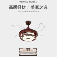 雷士照明风扇灯新中式风格吊灯经典中国红吊扇灯实木打造风扇吊灯 测试商品