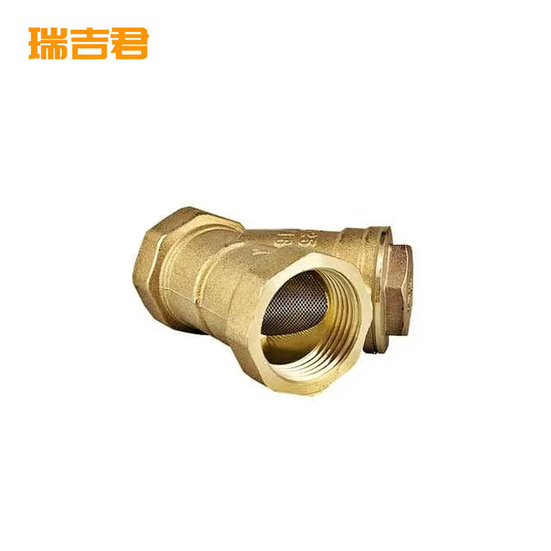 瑞吉君 黄铜Y型过滤器 DN40 个高清大图