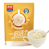 西麦 燕麦片 营养代餐 麦片早餐 冲饮谷物 即食 蜂蜜牛奶燕麦片588g