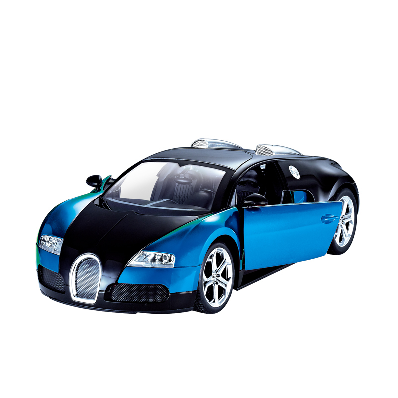 双鹰114仿真遥控车儿童玩具车模男孩充电玩具车遥控汽车一键开门跑车