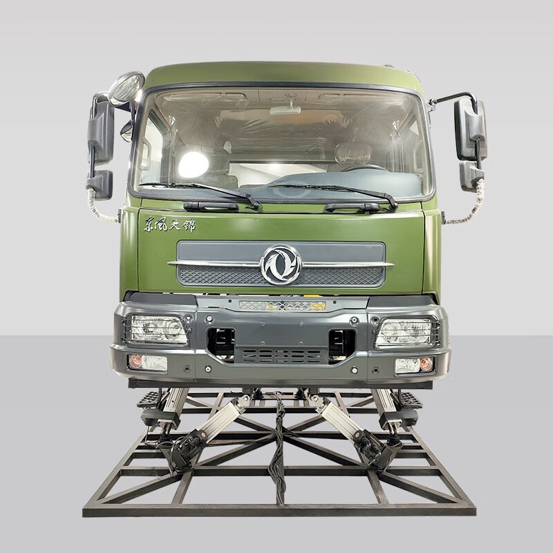 硕士王 SHUOSHIWANG 东风天锦实车头动感汽车驾驶模拟器重装备运输车训练系统高清大图