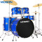 莫森(MOSEN)MS-130架子鼓 成年儿童爵士鼓考级专业演奏打击乐器鼓5鼓3镲