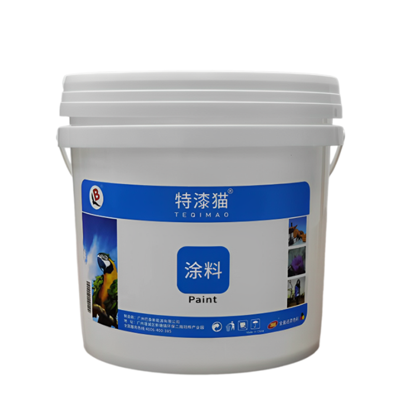 特漆猫 醇酸磁漆 蓝 4.2kg桶高清大图
