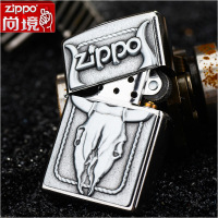 原装正品ZIPPO打火机 公牛头骨 20286美国原装 版zippo 正版芝宝 男士Zipoo正品