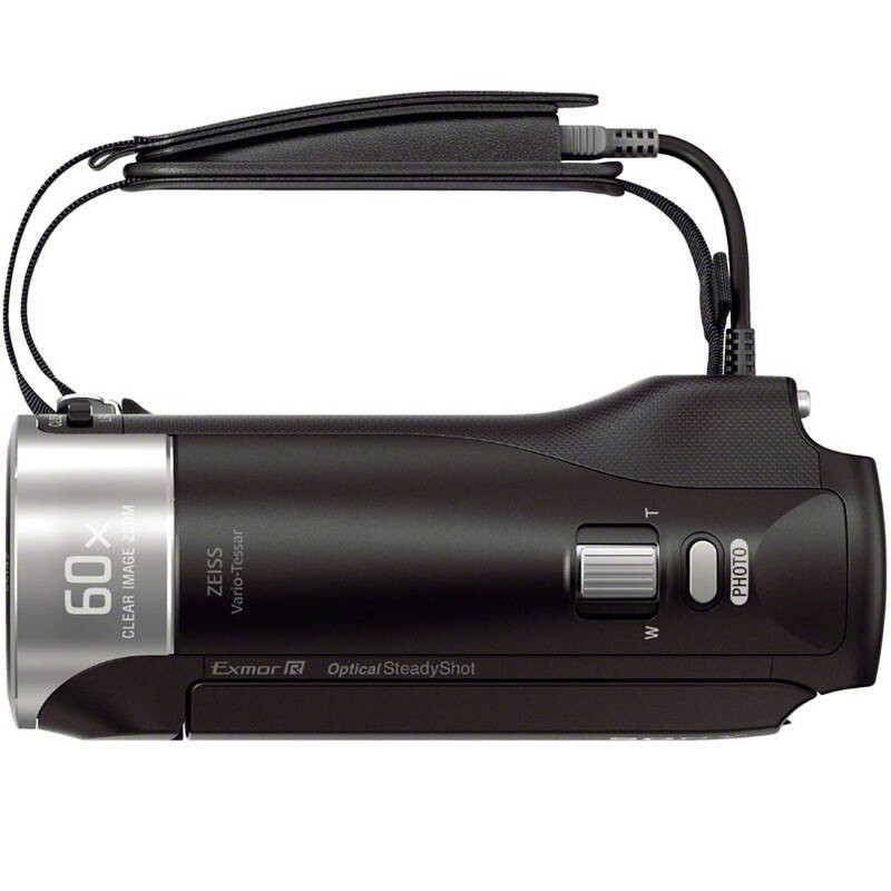 索尼HDR-CX405 高清数码摄像机套装(主机+原电+充电器+外置电源+64G内存卡2张+相机包+三角支架)