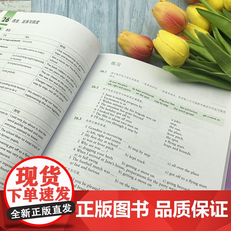 正版英语在用 剑桥高级英语习语+剑桥中级英语习语 中文版 套装2本 剑桥英语学习用书 英语词汇学习教材教程 外语教学与研高清大图