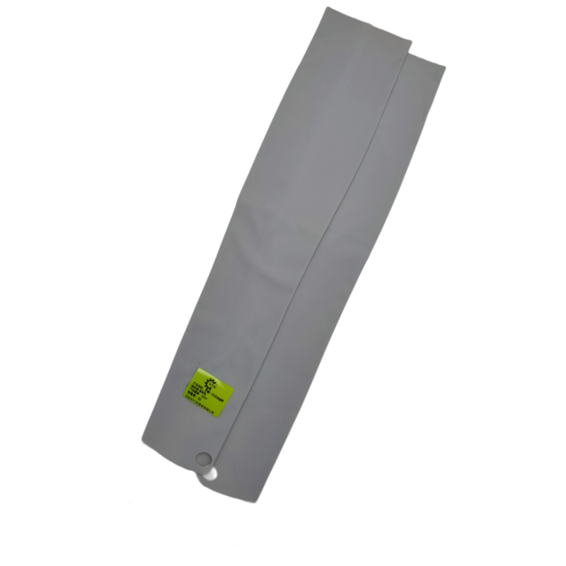 利可莉无痕一片式冰丝防晒冰袖 浅灰色 A059/双高清大图