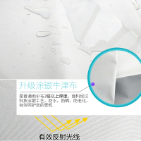 家家尤6/7/8/10公斤波轮洗衣机罩 全自动直桶变频洗衣机防尘罩防水防晒套 jjy-bl02洗衣套子加厚涂银牛津布材质