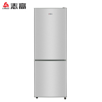 志高(CHIGO) BCD-148A218D升双门冰箱 两门小冰箱 家用冷藏冷冻小型电冰箱(星光银)