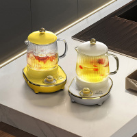 厨创妈咪(kitchen mommy)养生壶 迷你小煮茶器 电炖杯 办公室家用玻璃养生杯 多功能煮茶 白色
