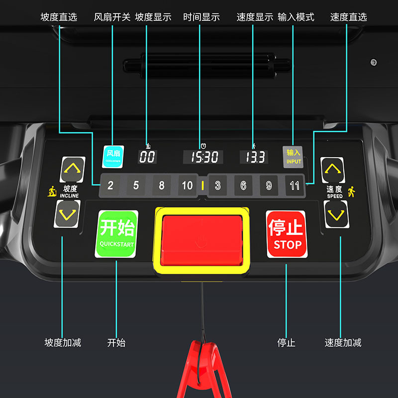 必动bessgym跑步机