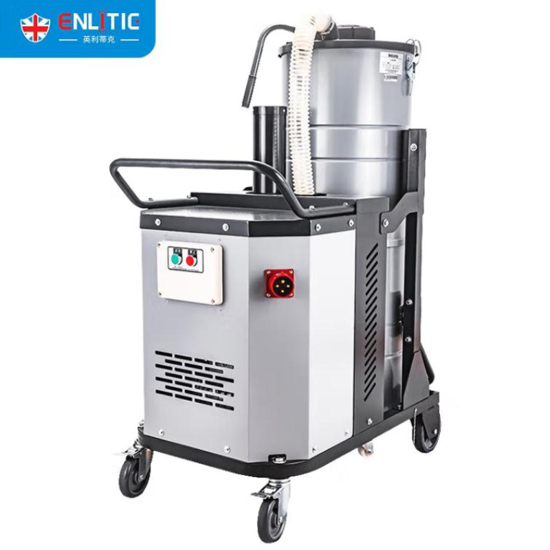 英利蒂克(enlitic)4000w工业吸尘器车间大功率强力吸粉尘商用桶式