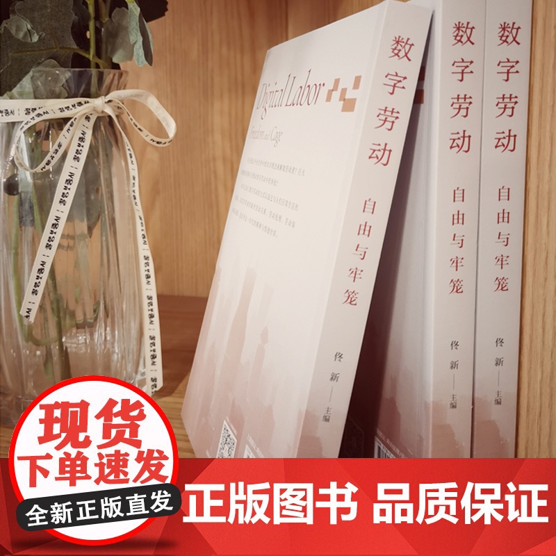 数字劳动:自由与牢笼 社会学学者送外卖、做主播、打电竞、开网约车等探讨真实的数字劳动世界新劳动关系、劳动伦理、劳动保障高清大图