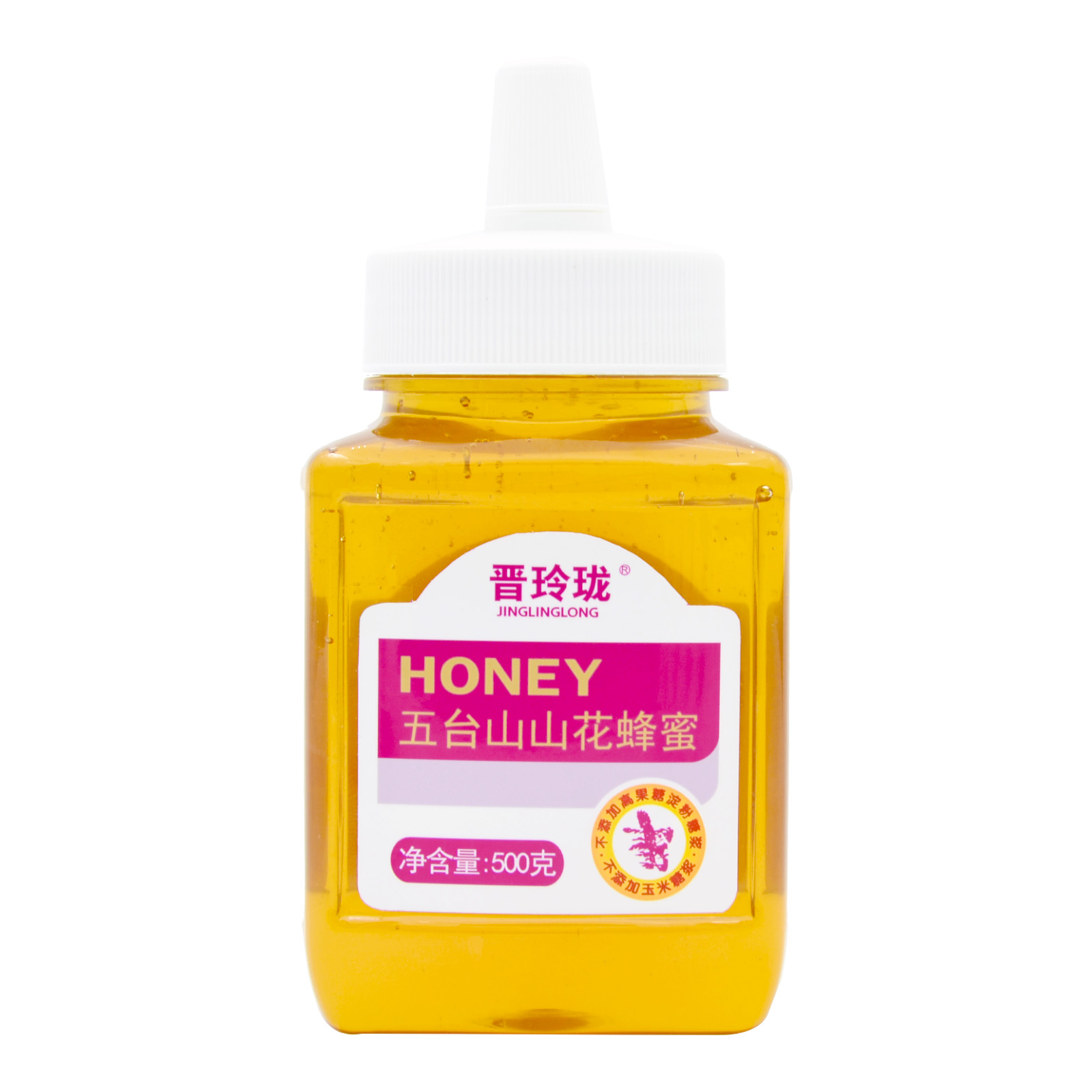 晋玲珑 五台山山花蜂蜜 500g/瓶