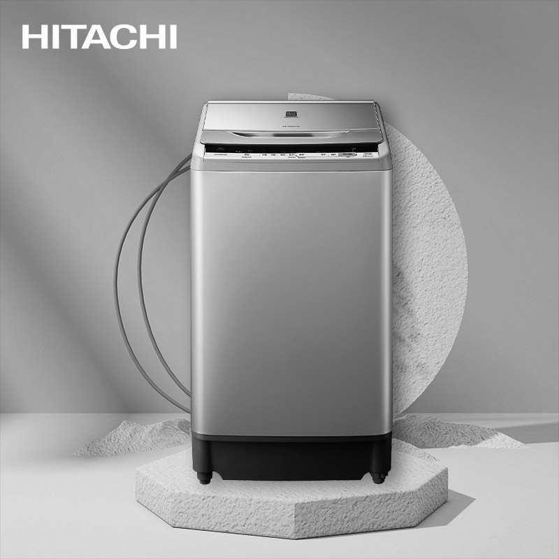 hitachi/日立 xqb100-bcv 全自动波轮洗衣机 10公斤大容量 变频电机