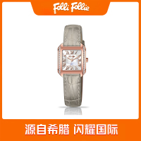 FOLLI FOLLIE复古经典时尚璀璨小方表 WF22B020-GRAY 灰