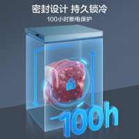 美的(Midea)200升 低霜家用囤货小冷柜 冷藏冷冻转换冰柜 一级能效母婴母乳小冰箱 BD/BC-200KMF(E)