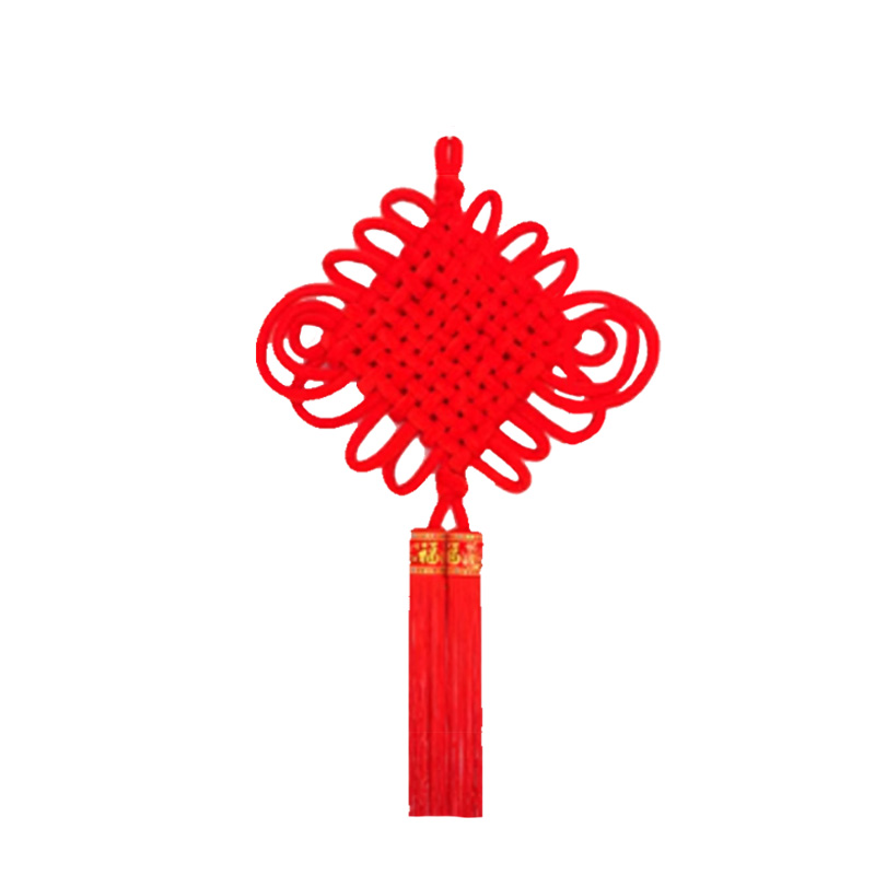 臻远 ZY-JQ06中国结挂件 1.5线10盘 520*960mm (单位: 个) 红色